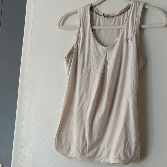 adidas Tops - adidas Roland Garros white athletic tennis tank top